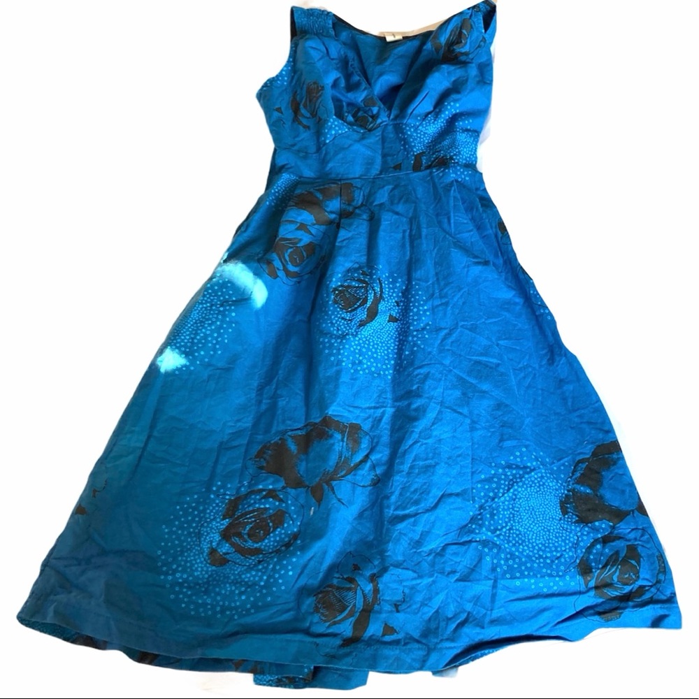 smoking lily blue dress
